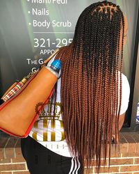 B R A I D S B Y B R E LLC🌺🇧🇸🇺🇸 on Instagram: “Ombré box-braids ✨ - - #orlandobraider #bahamianbraider #braidsinbahamas #labraider #losangelesbraider 💕”