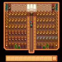 My optimal Stardew Valley animal product shed!