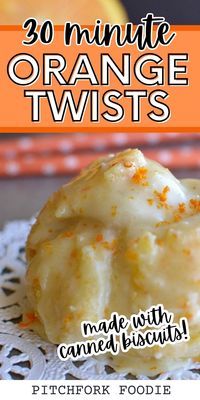 30-minute orange knots you can whip up in no time! They are a quick, hassle-free breakfast pastry that will impress your guests. Beautiful and bursting with zesty orange flavor, these canned biscuit creations are a delightful addition to your Easter morning spread or any meal time. Save this recipe for later, because everyone will ask for them again!
