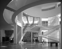 J. P. Getty Visitor Center, Los Angeles, Richard Meier, California © Juergen Nogai / Julius Shulman