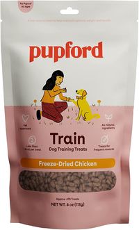 Amazon.com : Pupford Freeze Dried Dog Training Treats - 475+ Puppy & Dog Treats | Low Calorie, Healthy Training Reward for Small, Medium, & Large Dogs | Chicken (Other Options: Beef Liver, Rabbit, Salmon & More) : Pet Supplies