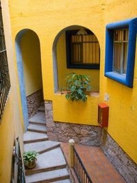 size: 24x18in Photographic Print: Hotel El Meson De Los Poetas, Guanajuato, Mexico by Julie Eggers : Artists For Julie Eggers, the world is a goldmine filled with rich veins of wildlife, architecture, landscapes and plants. A former investment banker, Eggers has been shooting for 15 years, traveling throughout the United States, Canada, Europe, Mexico and the Caribbean in pursuit of spectacular photographs. Eggers’ work has been published in numerous nature and wildlife calendars, including Inne