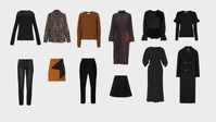 How to add color to your black outfit