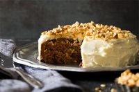 Small Carrot Cake recipe with pineapple and coconut is a super moist 6 inch carrot cake from scratch with homemade cream cheese frosting.