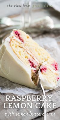 Raspberry Lemon Cake