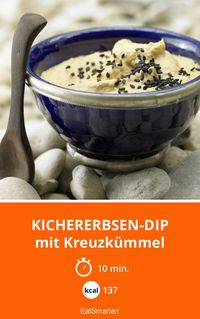 Kichererbsen-Dip - mit Kreuzkümmel - smarter - Kalorien: 137 kcal - Zeit: 10 Min. | eatsmarter.de