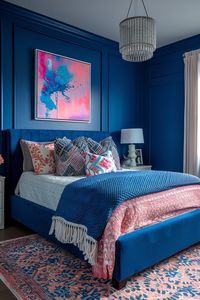 29 Blue Boho Girls Bedroom Designs To Inspire Sweet Dreams 11