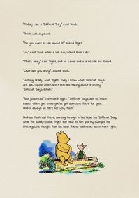 Today Was a Difficult Day, Said Pooh..do You Want to Talk About It Asked Piglet...winnie the Pooh Quote Poster Classic Nursery Print A569 - Etsy