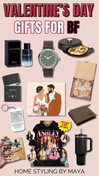 If you don't know what to get your boyfriend for Valentine's Day, this post has got you covered with romantic Valentine gifts for boyfriend he is guaranteed to love! Click through for cute Valentine's Day gifts for bf!