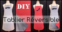 Tablier Réversible - Tuto couture DIY - Viny DIY, le blog de tutoriels et patrons couture et DIY.