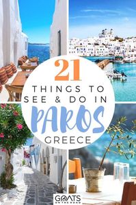 Looking for things to do in Paros, Greece? This charming destination has great restaurants and food, picturesque towns, and ancient ruins. Whether you want to visit the beach, or go explore on a boat, we’ve got the tips on what to do! | #europe #visitgreece #traveltips