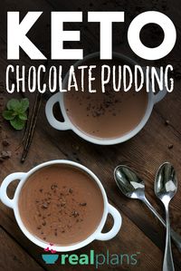 Chocolate Pudding (Keto) - https://realplans.com/recipes/chocolate-pudding-keto/