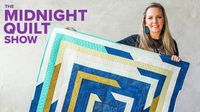 Angela's "Shattered Frames" Stashbusting Strip Quilt | Midnight Quilt Show with Angela Walters - YouTube