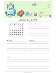 Free Student Binder Planner Printable For 2020 - 2021 (Updated!) - Printables and Inspirations