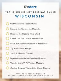 The Top 27 Bucket List Destinations in Wisconsin - RVshare.com