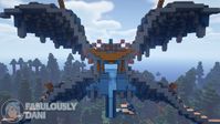 Cloudjumper from How to Train your Dragon built in Minecraft