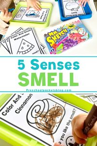 I used scented markers to teach my preschool learners about the sense of smell! Read the blog to learn more!