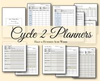 Cycle 2 Weekly Planners