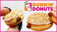 tutorial: miniature pumpkin spice Dunkin' Donuts