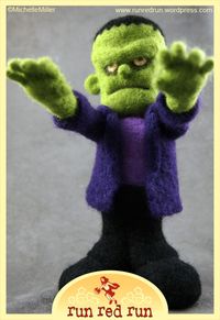 Needle Felted Monster