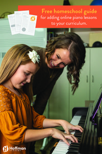 Hoffman Academy is the best way for kids to learn piano online! Download your free homeschool guide for starting your child with online piano lessons.