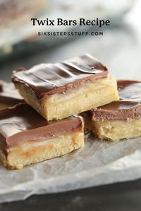 Twix Bars Recipe