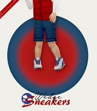 Source: Tumblr | Toddler Shoes | Sneakers | NEEDS THROWBACK KIT | Sims 4 | TS4 | Maxis Match | MM | CC | Pin by suepixels