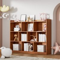 Our Classic 3-Shelf Bookcase will make organizing simple and easy. Featuring with 10 cubbies, this bookcase provides plenty of space to store all your favorite books, toys, and more. Crafted with a perfectly engineered wood frame and shelves, it's strong, sturdy, and pairs with any décor. Ebern Designs Color: Brown | Ebern Designs White Cube Bookshelf, Wood Bookcase w / 3 Tier Open Shelves, 10-cube Minimalist Storage Shelf For Living Room | Wayfair