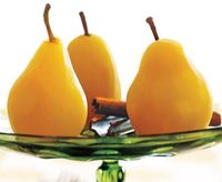 Mulled Pears and Apples Photo - Cinnamon Recipe | Epicurious.com