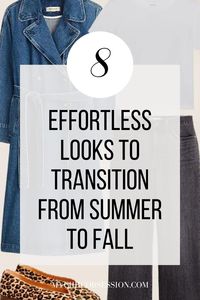 Ready to transition from your summer outfits to your fall outfits? Using clothes from a fall capsule wardrobe, here's how to effortlessly style your summer to fall fashion 2024. Make this your best (and most stylish) fall 2024 yet!