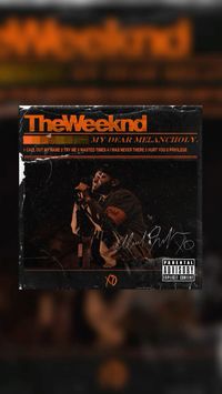 The weeknd wallpaper my dear melancholy,