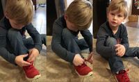 This Five-Year-Old's Trick For Tying Shoes Is Going Viral - Neatorama