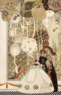 Kay Nielsen’s interpretation of Bluebeard for London Illustrated News - beautiful!  I love this.