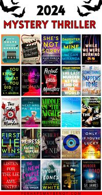 It’s time to dust off your detective hat and get ready to solve some mysteries and thrillers in 2024! From highly-anticipated novels from bestselling authors to heart-pounding debuts, this curated list has 40 must-read mystery and thriller books coming out in 2024 that you need on your TBR list #books #mystery #thriller #bookstoread