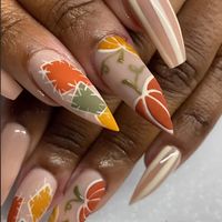 Fall's Best Scarecrow Nail Art Designs You'll Want Now | ND Nails Supply