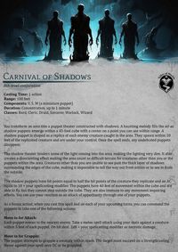 Hello Travelers! Another entry from our carnival themed month! You can find the PDF version for free on our patreon!