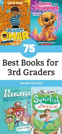 Are you looking for the best chapter books for 3rd graders, 8-year-old boys and girls? I can help you find good books that are at their maturity and reading level and your children will love. This list shares my top recommended books with reviews so you can read more about them. Plus, you can download the most popular books on this list.