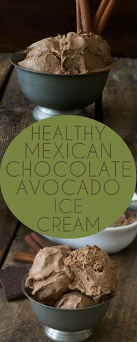 Low carb keto Chocolate Avocado Ice Cream. This recipe is dairy-free, paleo and vegan! Not to mention delicious. Perfect for low carb, THM, banting or Atkins