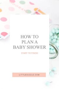 We all know that there is a LOT to planning a party and even more to planning a baby shower. So we have created a simple step-by-step action plan for you that makes planning a baby shower so much easier.