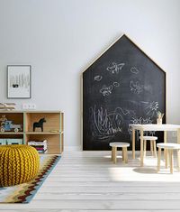 [Modern and natural kids room]