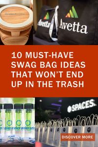 Looking for swag bag ideas for your upcoming conference? 🗑️  You’ve come to the right place.   Did you know that over 70% of event swag ends up in the trash before attendees even leave the venue? This not only impacts the environment but also misses the mark in terms of making a lasting impression (Retail Insider). Why invest in branded giveaways that are quickly tossed away? 💰  Not all swag is made equal; attendees desire items in their gift bags that they'll genuinely appreciate and use after the conference.   Here are 10 conference swag bag ideas that won't find their way into the trash. 🛍️