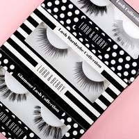 L&B eye lash collection delivers extra flair and volume with a unique range of double-layered, cross-hair designs and a thin, dark band to intensify your look. Made from advanced silk fibers, each lash can be worn up to ten times. No mascara necessary!