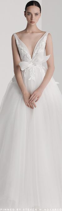 Antonio Riva Bridal 2019 Lookbook - Lara Gown #bridal2019 #womenswear #weddingdress #antonioriva