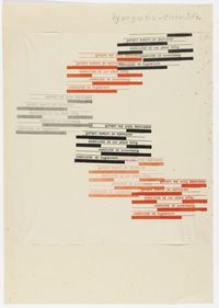 Albrecht Heubner. Typography Designs (From Joost Schmidt's Bauhaus Design Course). 1930–1933 | MoMA