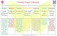 weeklyprayerschedule