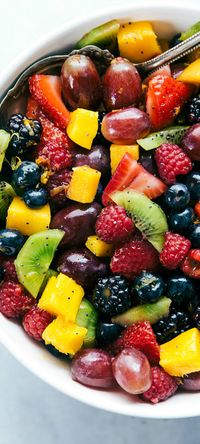 BLACKBERRY LIME FRUIT SALAD from The Recipe Critic is #12 on our list of The Best Fruit Salad Recipes || Featured on The Best Blog Recipes with the original bloggers permissions