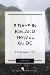 A travel guide for south Iceland. Things to do in Iceland!