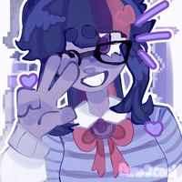 Chat this is for a art trade… human NERD twilight sparkle FANART‼️🙏