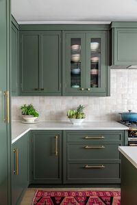 Refresh Your Kitchen With Green Cabinets — Suite Minded