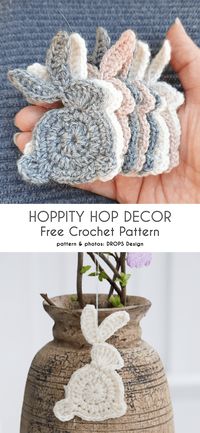 Easter Bunny Decor Free Crochet Patterns | Your Crochet